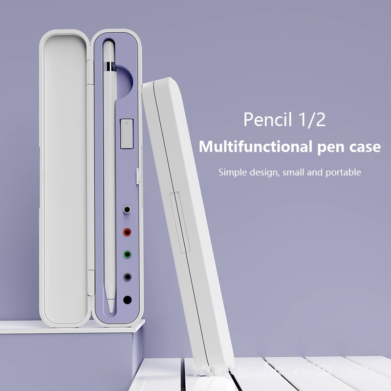 UTHAI CPC Suitable For Apple Pencil Capacitive Pen Multifunctional Universal Storage Box For Apple 1st And 2nd Generation Pens