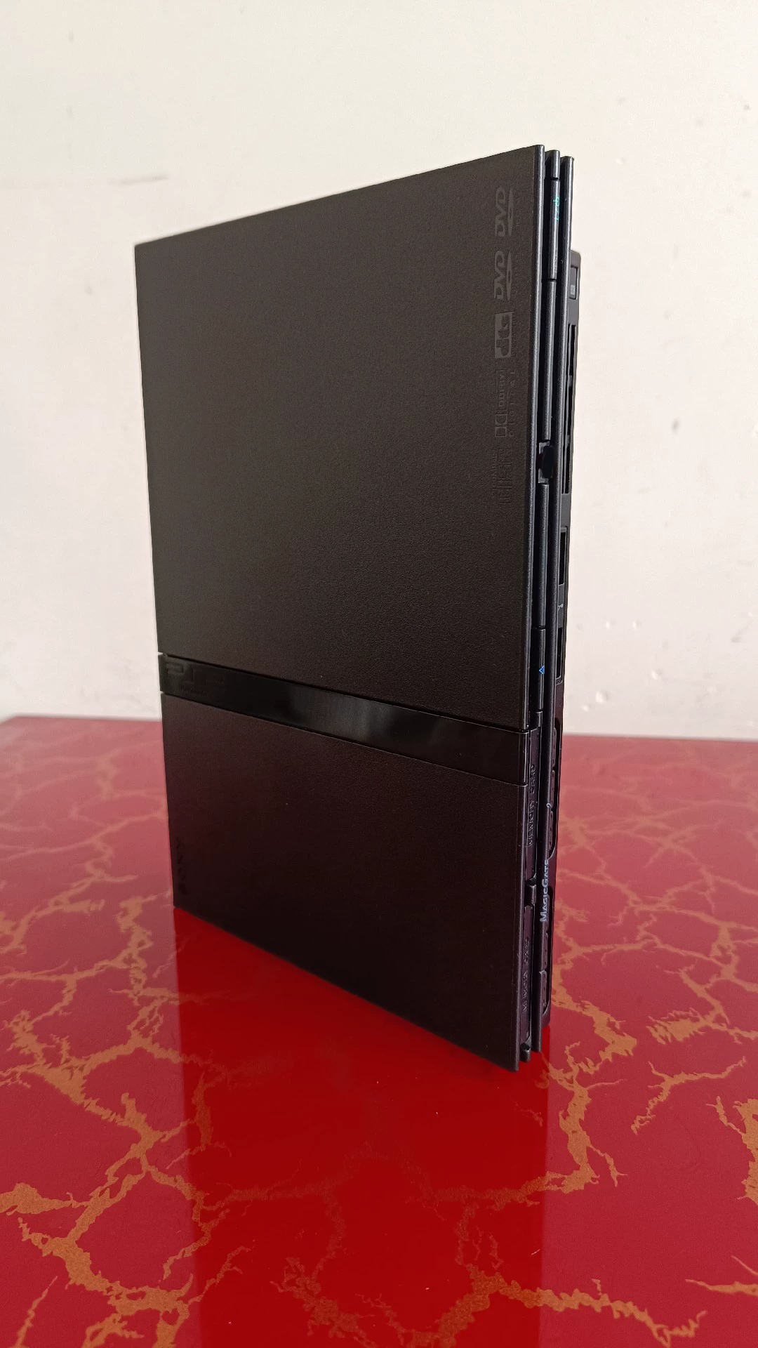 PS2 Slim Crack Console Unlock Console Read Hard Drive 128G/1TB 45-150 Games with Power supply one controller 70000/9000
