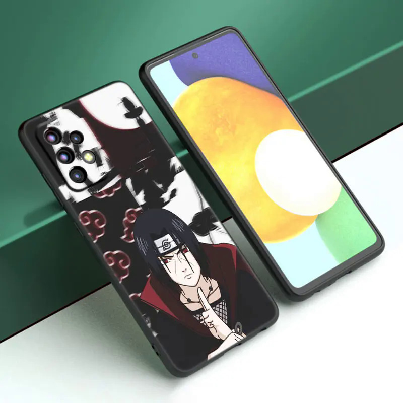 【Solitary waves】Anime Naruto Itachi Uchiha Case For Samsung Galaxy A12 A13 A14 A22 A23 A32 A33 A34 A52S A53 A54 A72 A73 A24 A04S A50 A51 A70 A71. 