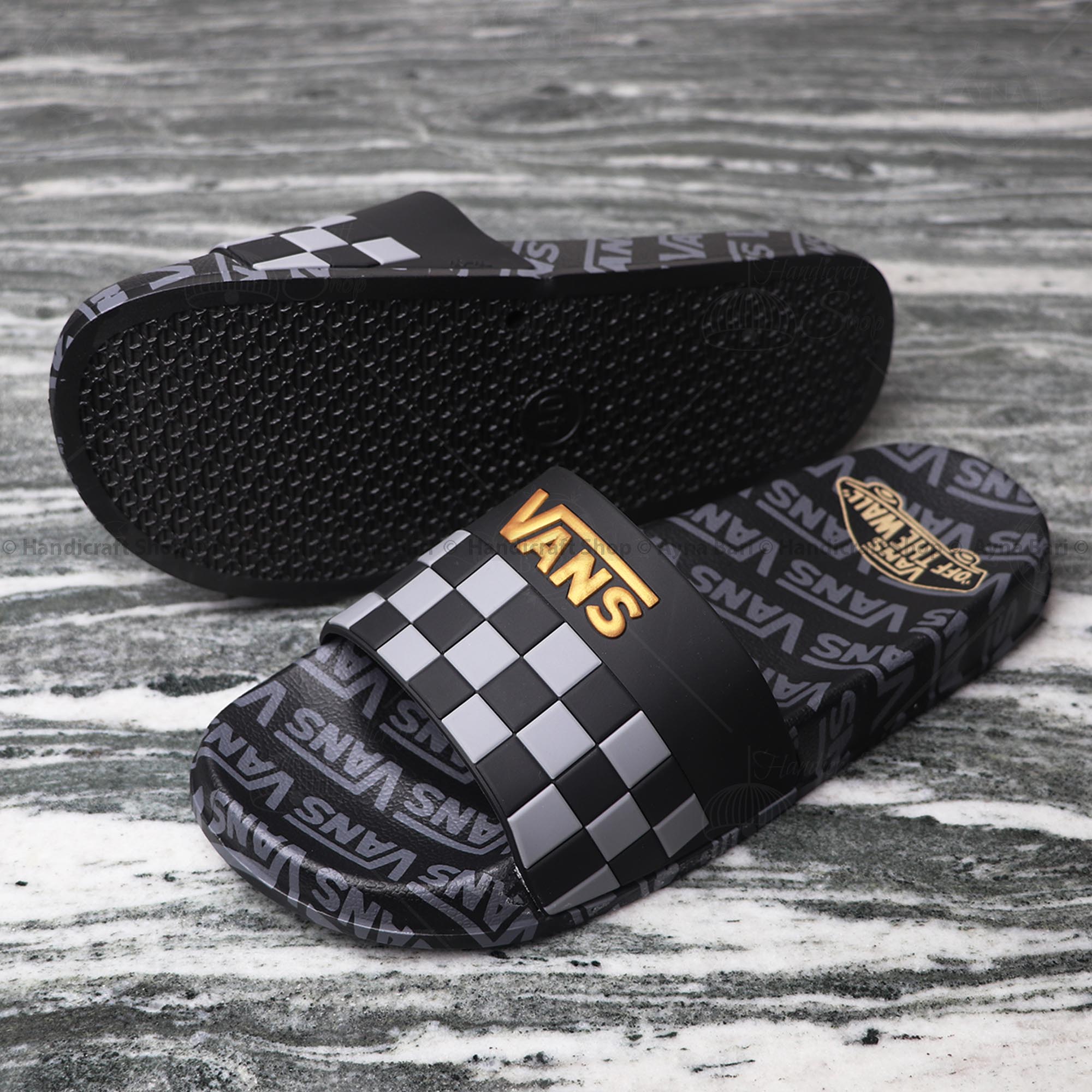 Slides for Man VANS 3D painted Slides slipper for boys and girls