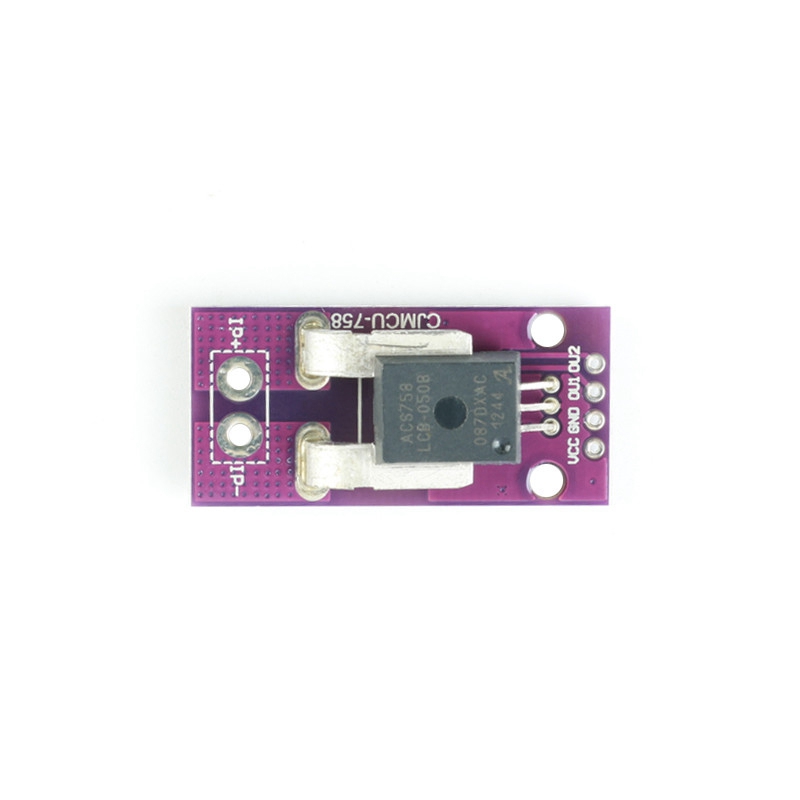 2X ACS758 ACS758LCB-100B Current Module Linear Hall Current Sensor PFF-T Current Detection 3-5V. 