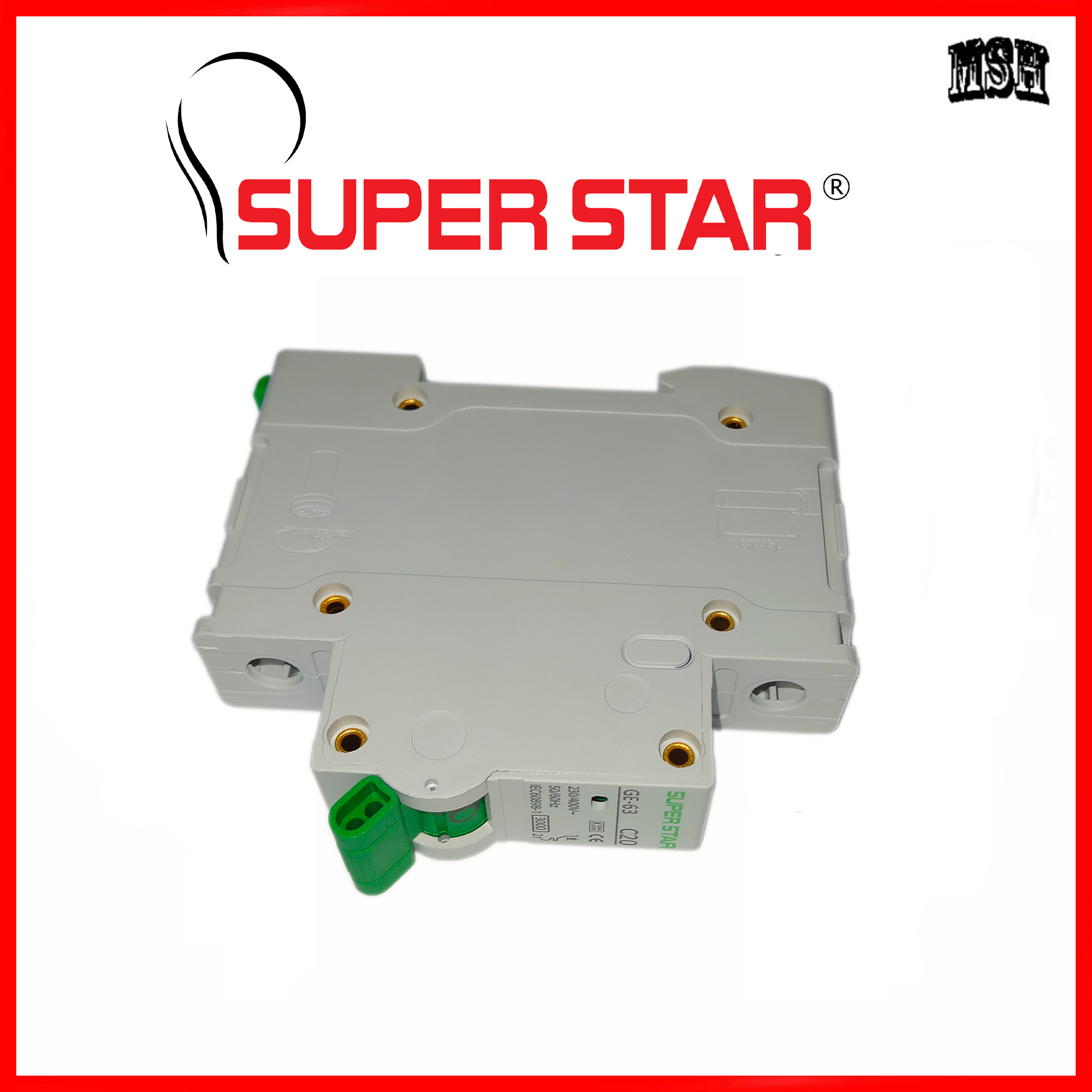 Super Star MCB Circuit Breaker SP 20A. 