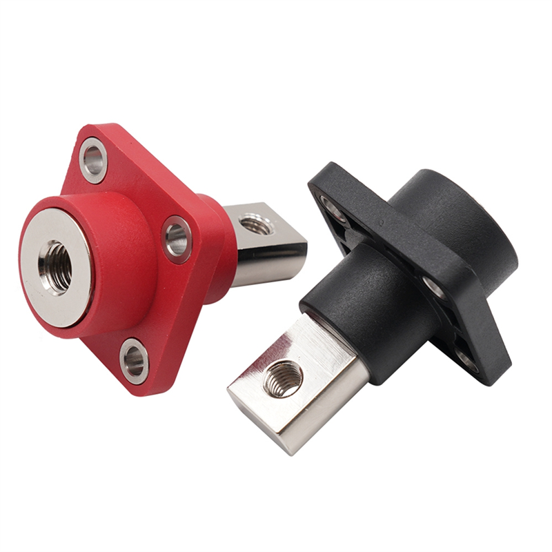 Battery Connectors Lithium Battery Connector for New Energy Storage Lithium Batteries 200A Through-Wall Terminal A. 