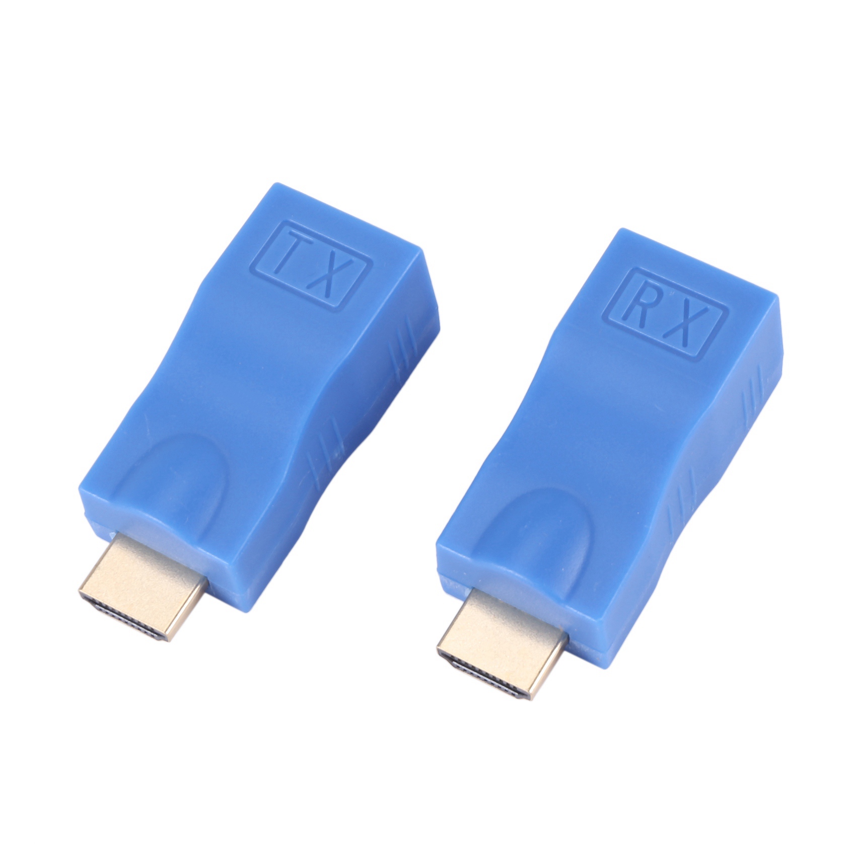 3X HDMI Extender to Rj45 Lan Network Extension Transmitter Receiver Tx Rx Cat5E Cat6 Ethernet Cable V1.4 30M 4K HD TV. 