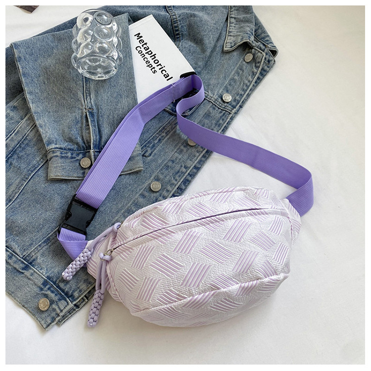 Korea ins style large capacity shoulder bag bag female college style simple and versatile small chest bag girl student crossbody bag