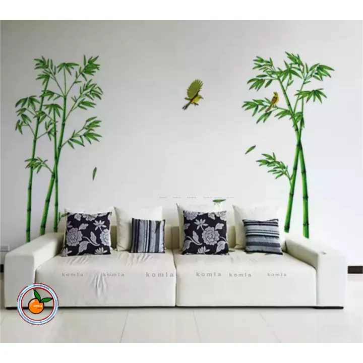 giant 10 feet*6 feet big bamboo pattern home decor 3d wall sticker bedroom living room decorative art wallpapers: Buy Online at Best Prices in Bangladesh giant 10 feet*6 feet big bamboo pattern home decor 3d wall sticker bedroom living room decorative art wallpapers: Buy Online at Best Prices in Bangladesh