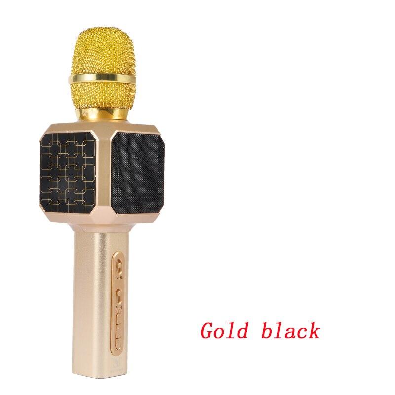 Magic Bluetooth Karaoke Microphone SU.YOSD , Wireless Professional Speaker Handheld Microphone SD Card,  with USB Colorful Neon Lights. 