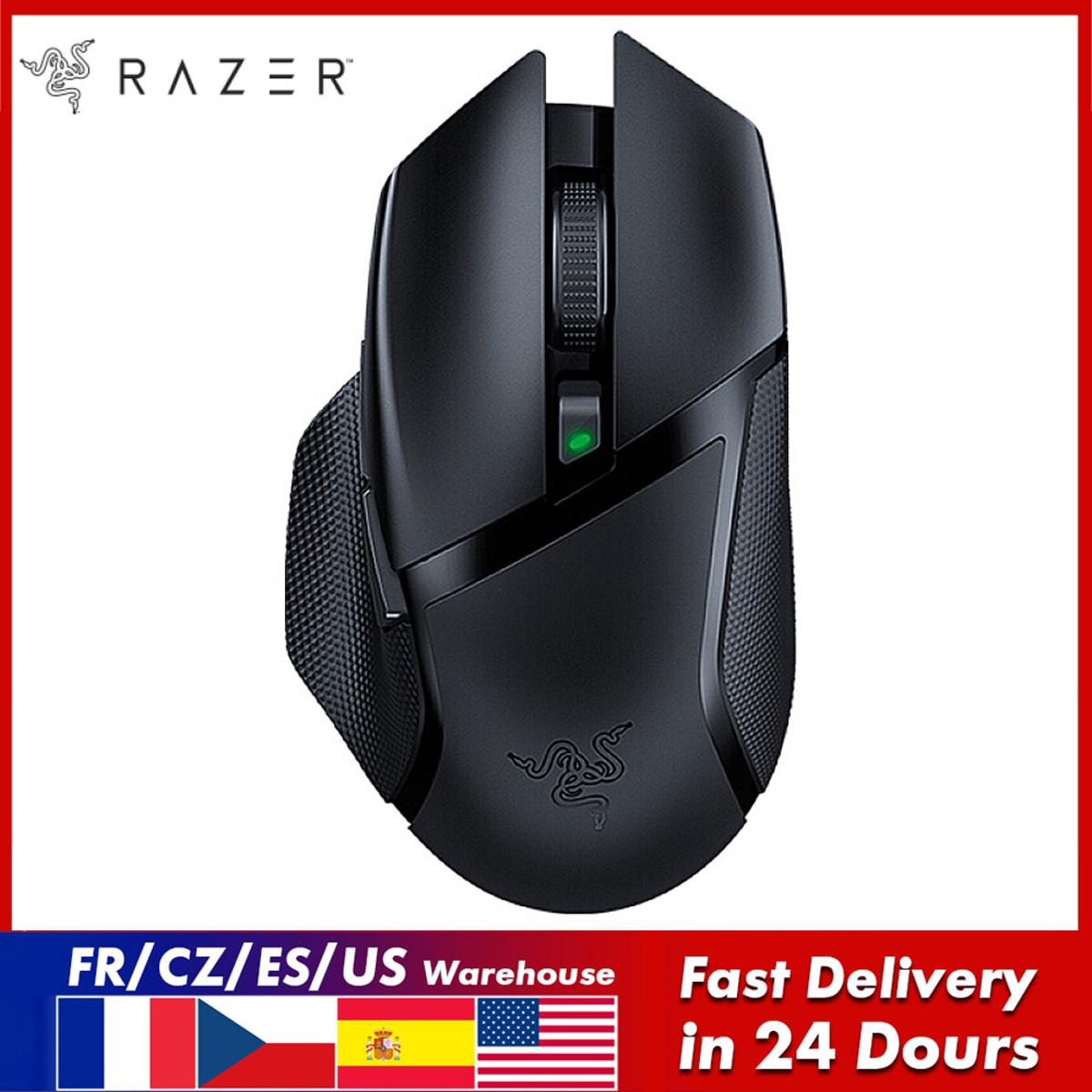 Razer Basilisk X Hyperspeed Wireless Mouse Razer Hyperspeed Wireless+BT Dual-Mode Gaming Mouse 16000DPI 6 Programmable Buttons