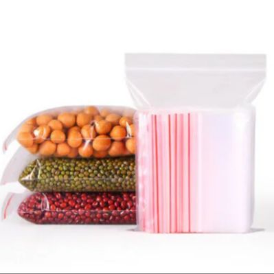 Zip/Zipper Lock Poly Bag-Plastic Packet 5x5 inch Pack of 100 Pcs. 