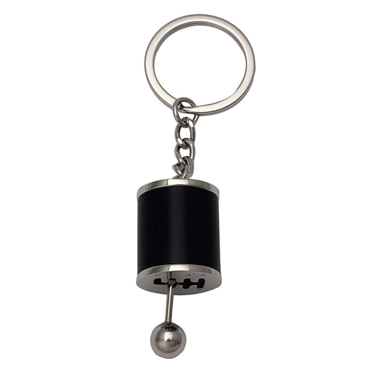 Creative Auto Part Model Gear Shifting Keychain Keyring ADHD Fidget Key Chain Style