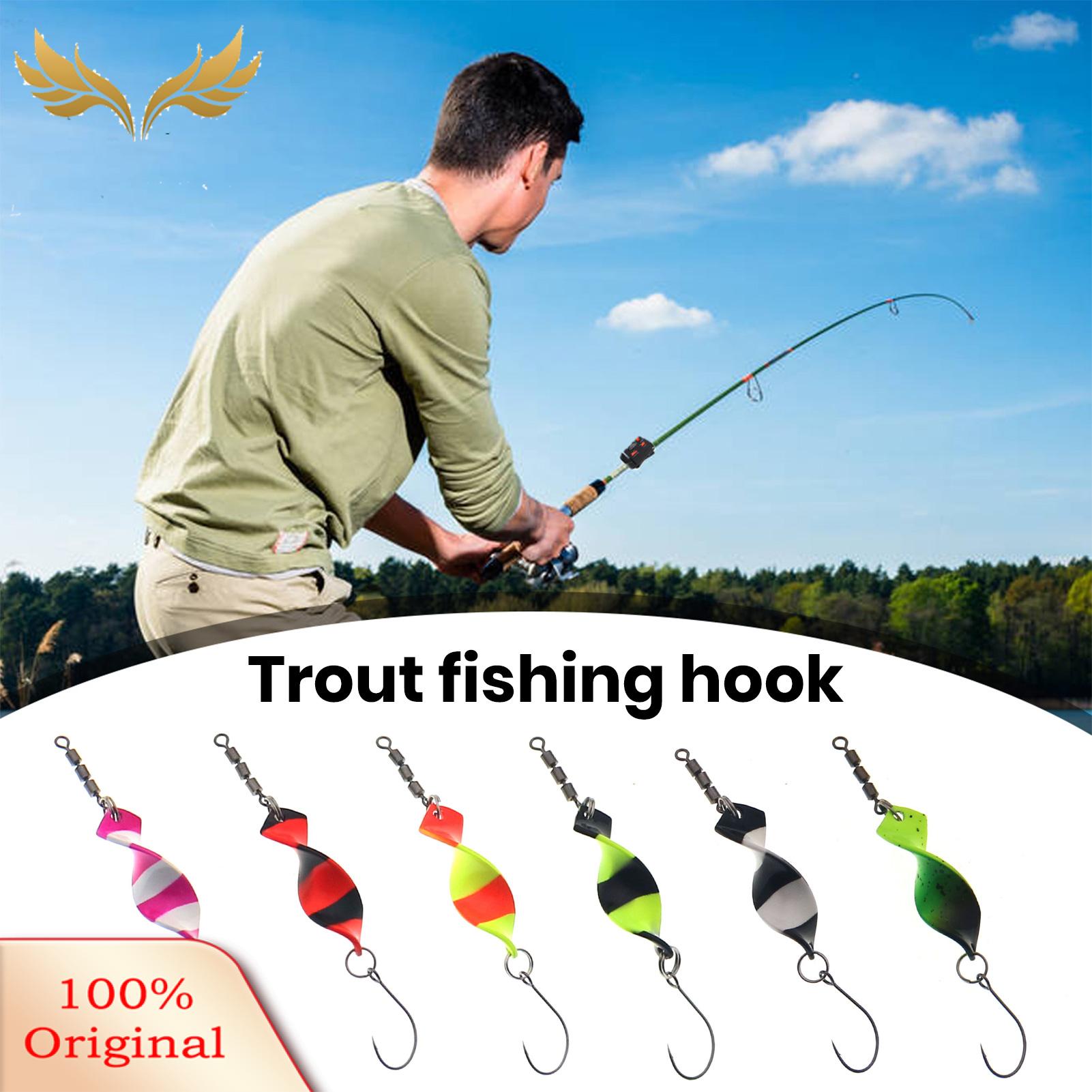 Sn Bait Vibrant Color Trout Fishing Sn Lure Compt Size Sharp Hook Ideal for Soutast Asian Anglers Fishhook