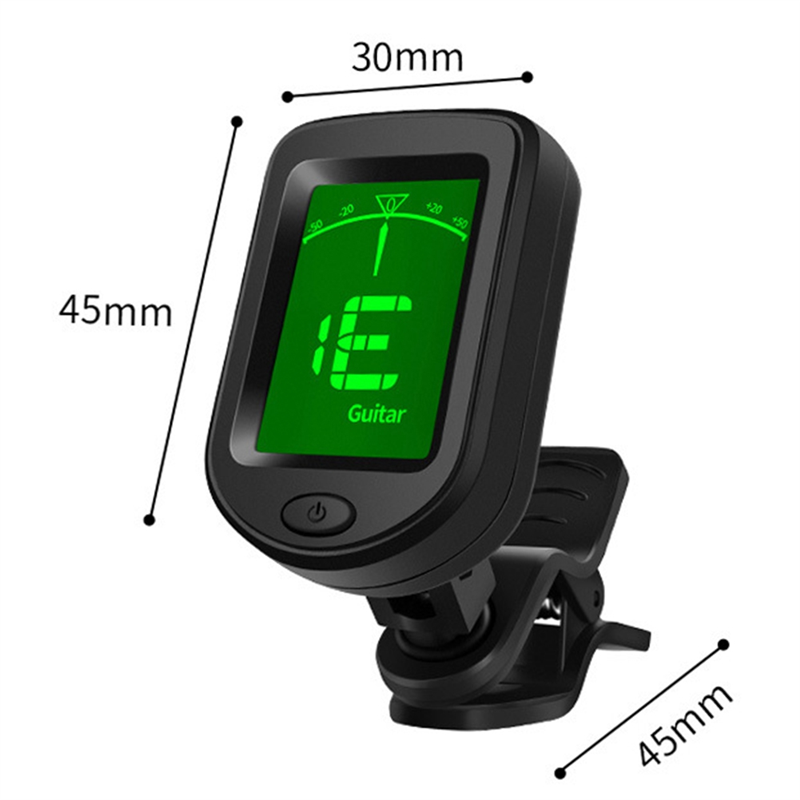 JAERBEE Folk Guitar Tuner Violin Guzheng Pipa Erhu Twelve Averaging Rhythms Tuner Stringed Musical Instrument Accessories. 
