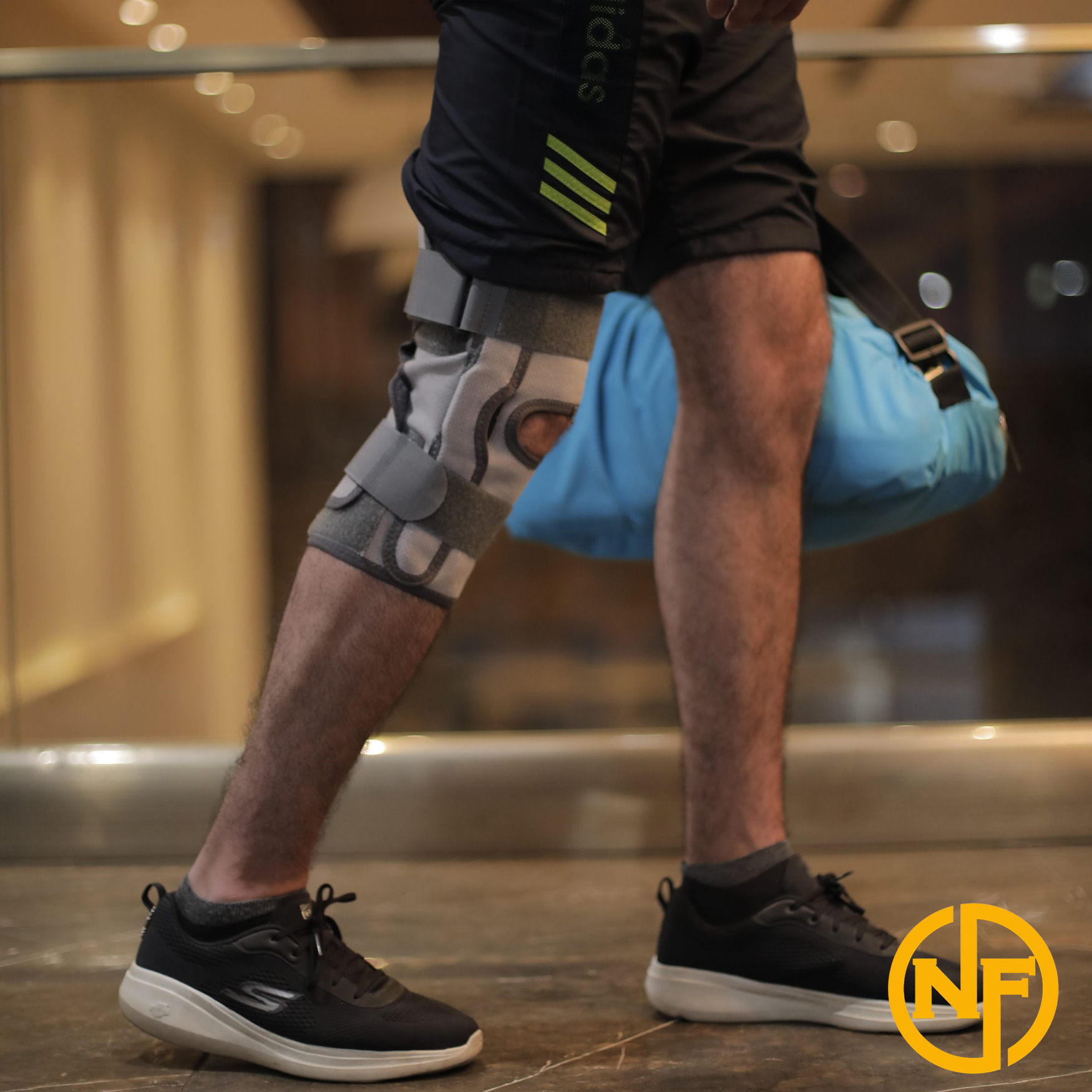 Tynor Functional Knee Support for Lateral Support and Immobilization. 