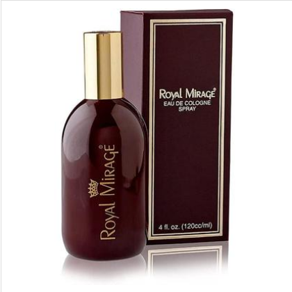 Royal Mirage Eau De Cologne Perfume Spray 120 ml
