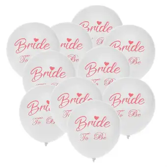 10pcs Hen Party Bride To Be Latex Printed Balloons Hen Night Party