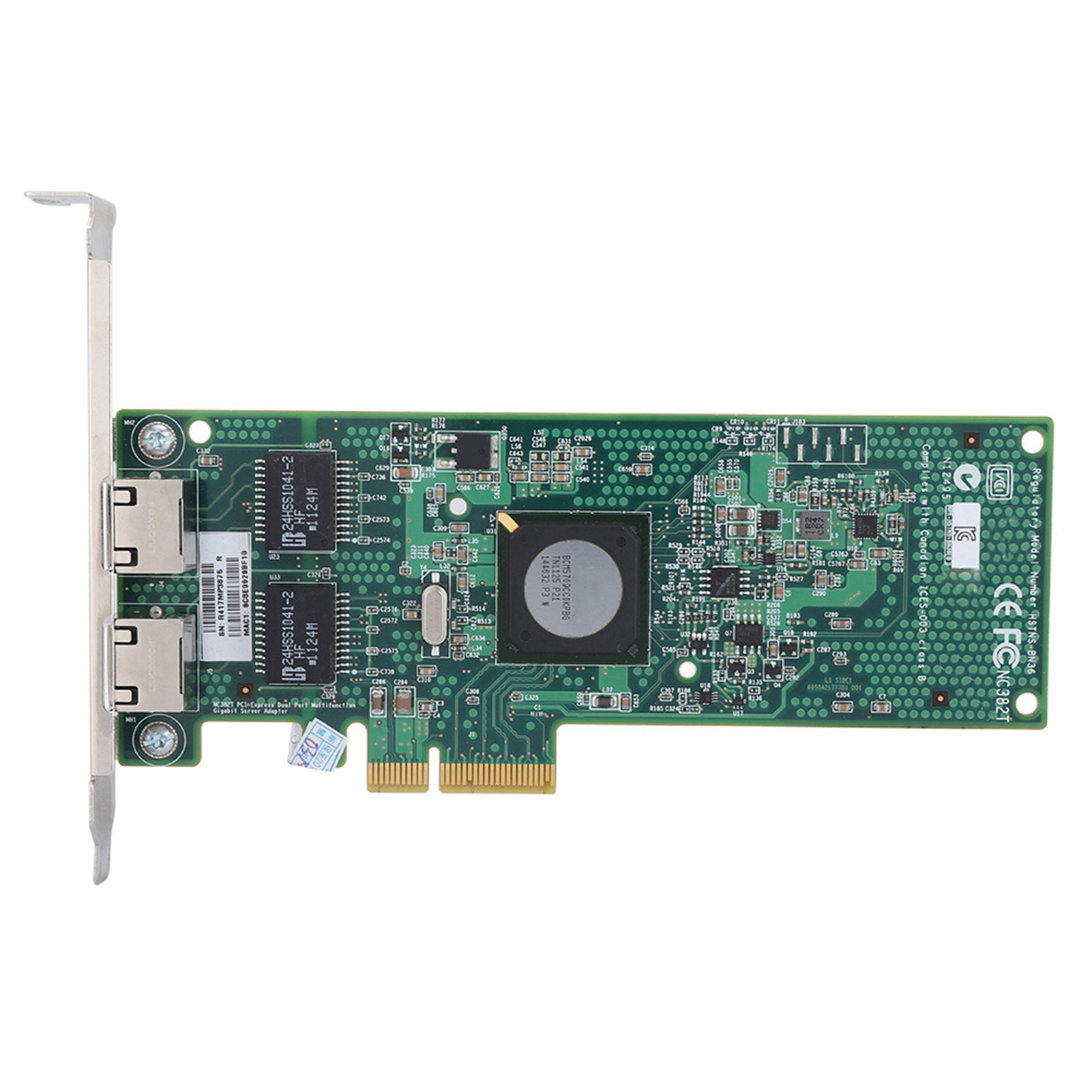 For Broadcom BCM5709 1000Mbps PCI-E Dual Port Server ethernet Adapter. 