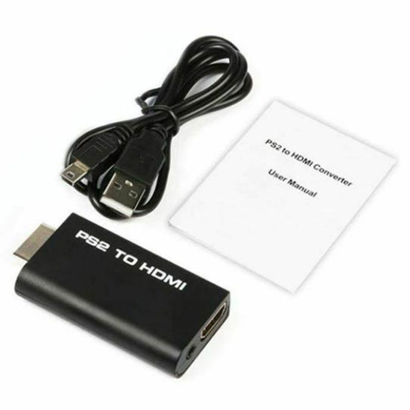 （New）P2 to HDMI Video Converter Adapter with 3.5mm Audio Output for HDTV Monitor U. 