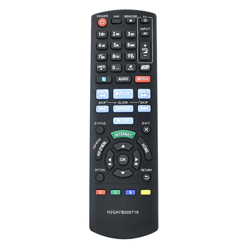 N2QAYB000719 Remote Control for Blu Ray Disc Player DMP-BDT220 DMP-BDT120 BDT220C Remote Control Replacement