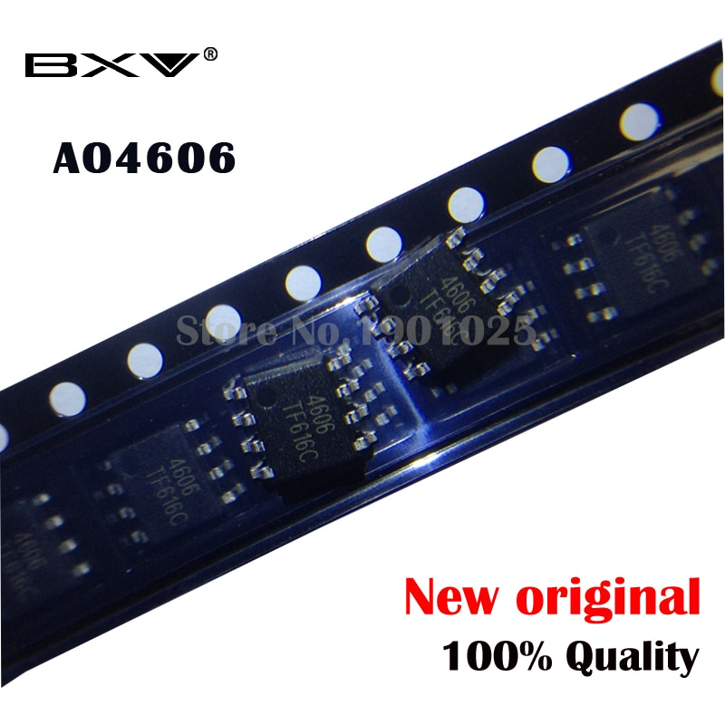 Nax 10Pcs Ao4606 4606 Mosfet Sop-8. 