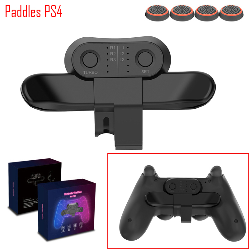 PS4 Controller Paddles For PS4 SLIM PRO Back Button Attachment For DualShock4 Joystick Rear Extension Keys Turbo Accessories