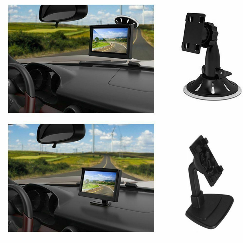 5 Inch 800X480 TFT LCD HD Screen Monitor with Dual Mounting for Car Backup Camera/Rear View/DVD/Media Player. 