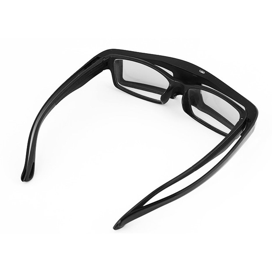 3D Glasses Rechargeable 3D Active Shutter Glasses Eyewear For DLP 3D Projector-black. 