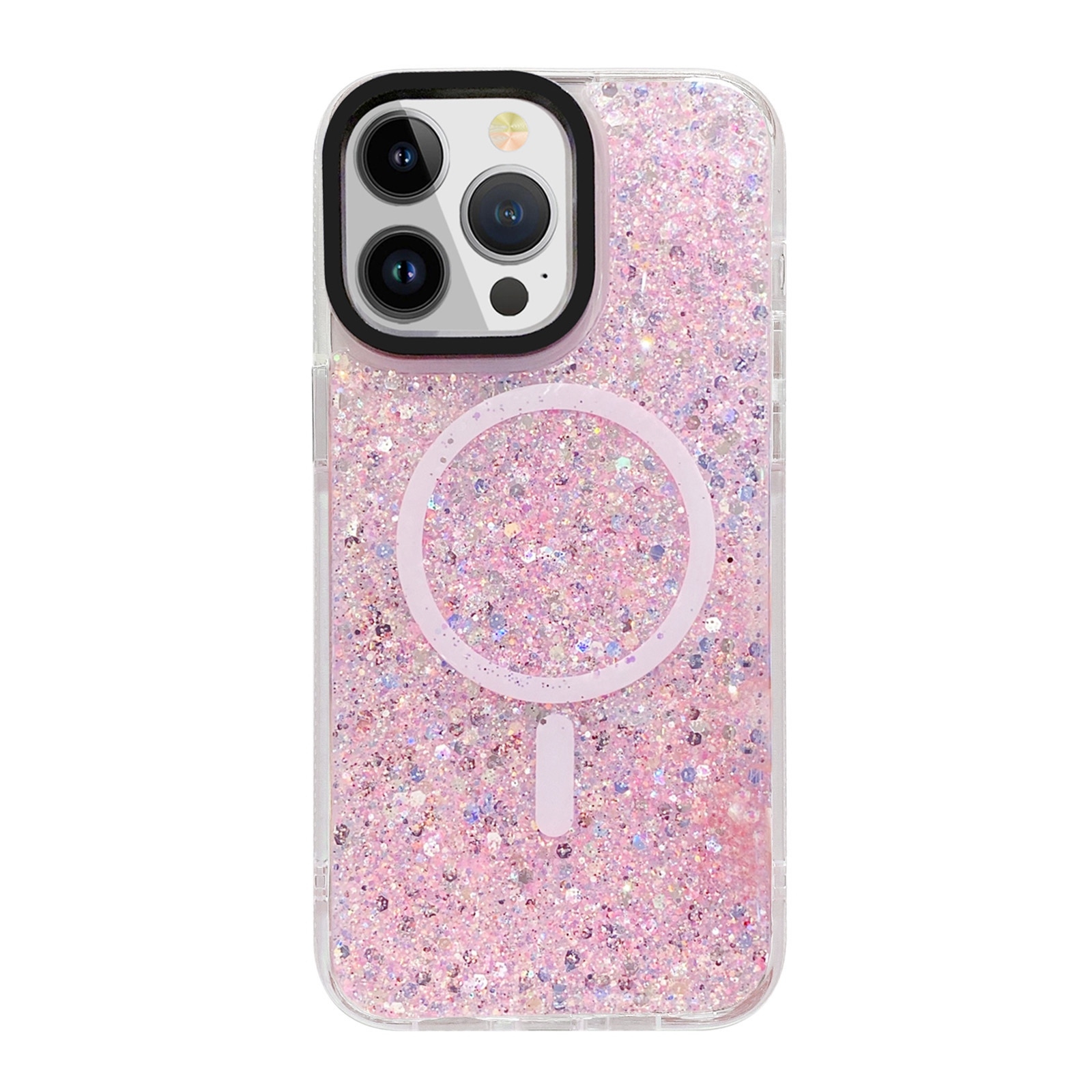 （COD Available)Gold Armor MagSafe Glitter Epoxy Phone Case For iPhone 15 Pro Max/iPhone 15 Pro/iPhone 15/iPhone 15 Plus. 