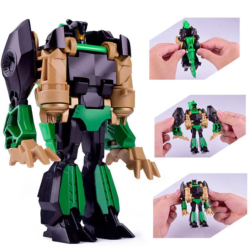 【3C VictoryEagle】Transformation Robot Car Model Action Figures Kids Toys Christmas Gifts Quality Durable. 