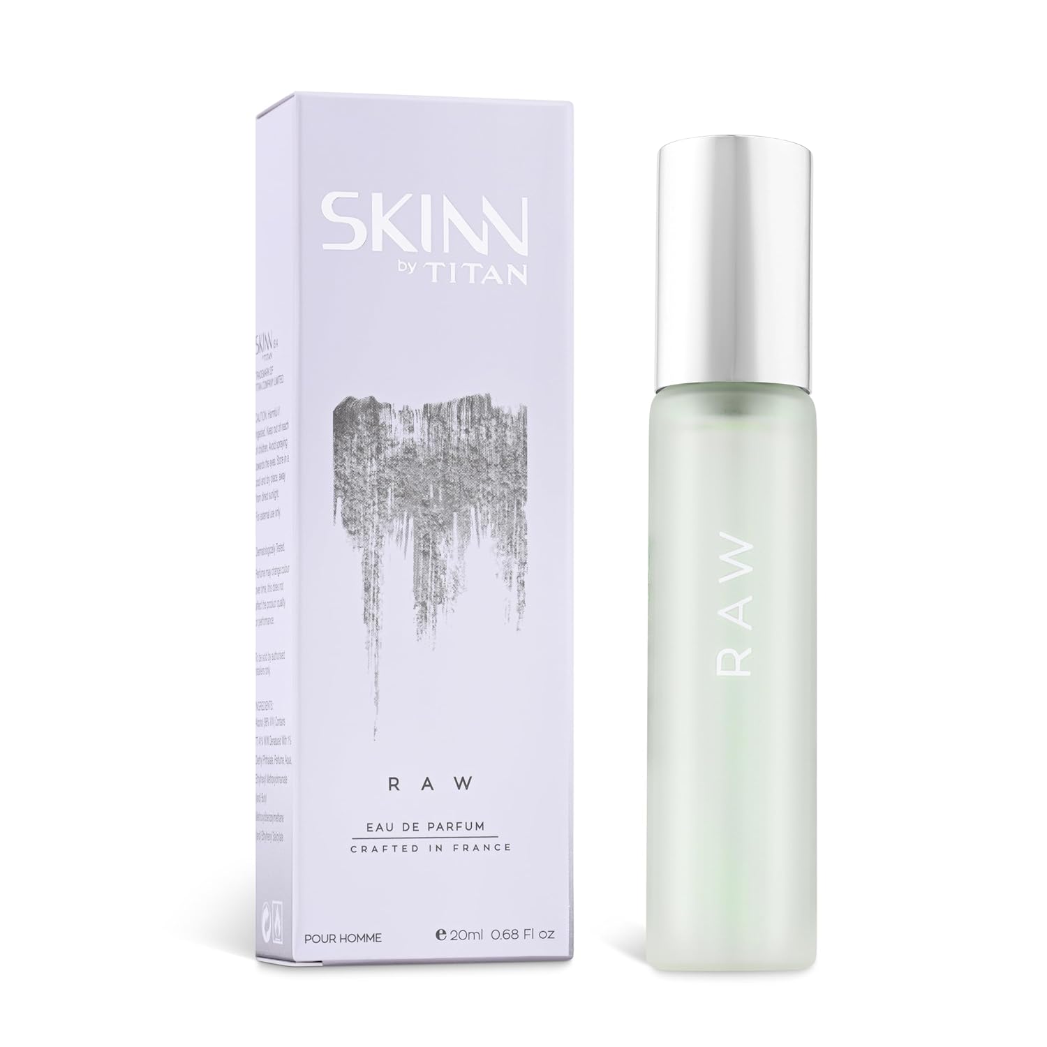 Skinn by Titan, Raw EDP Perfume for men - 20 ML | Perfume for Men