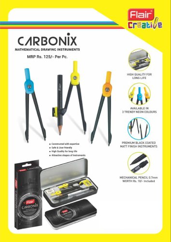 Flair Carbonix Mathematical Geometry Box. 