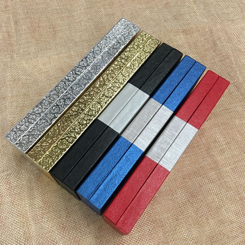 Pen box packag gift box metal pen signature pen box random color. 