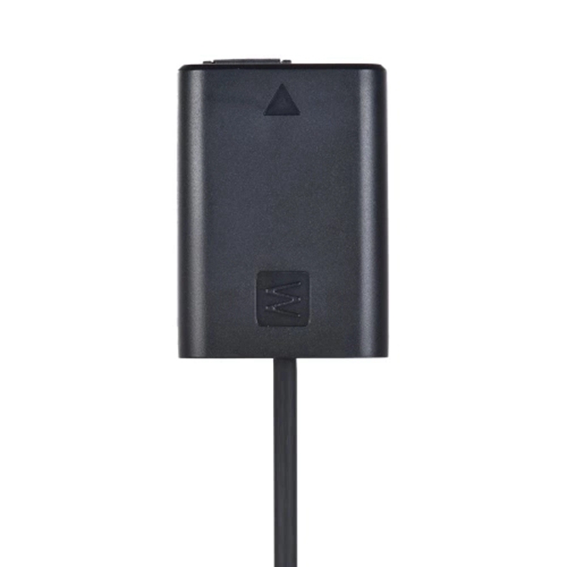 V-Mount / Anton Bauer D-Tap To NP-FW50 DC Coupler Power Dummy Battery Adapter Coiled Cable for Sony A7 A7Ii A7S A7R A7Sii A7Rii A6500 A6300 A6000 A5000 A5100 Nex-5 Nxx-7 Camera. 