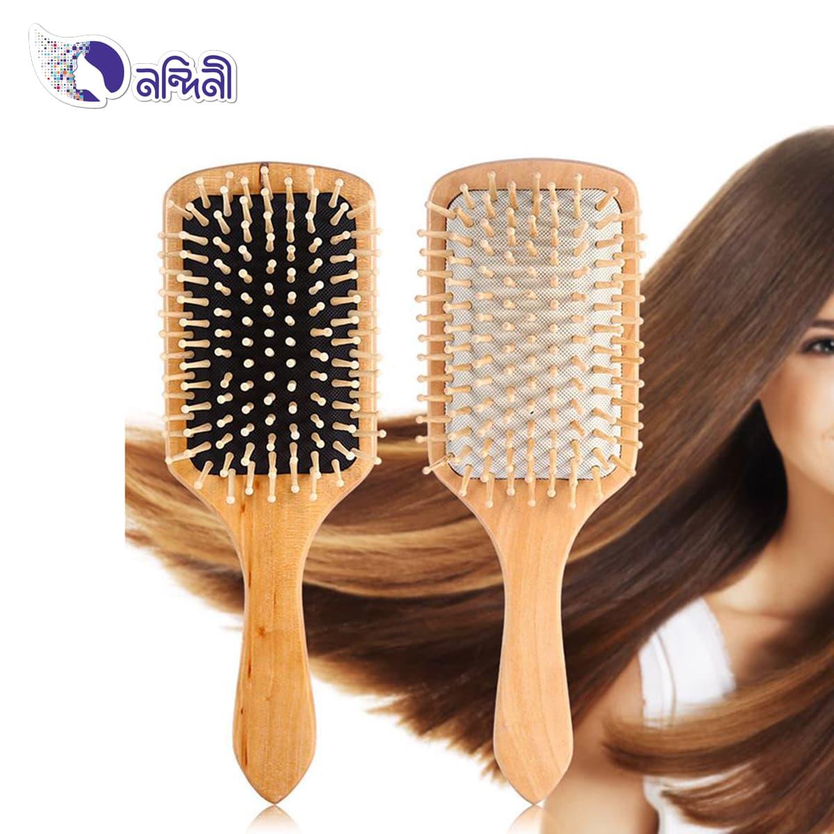 Wooden Hair Massage Brush At Best S In Desh Details Of Wooden Hair Massage Brush