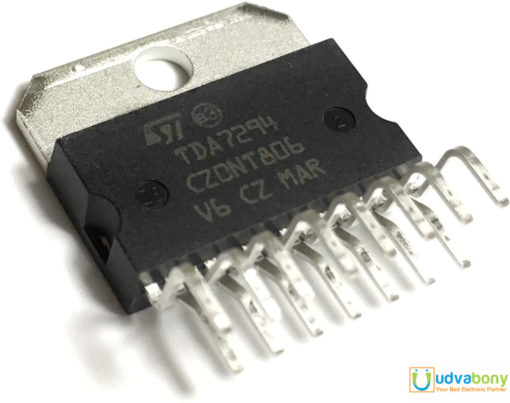 A Class TDA 7294 TDA7294 TDA7294S TDA7294SA IC 6V 12V 50V 10A 100W Dual Bridge Audio Amplifier Transistor TDA7294 2 Channel Stereo Audio Zip15 Audio Amplifiers Circuit Chip Package. 