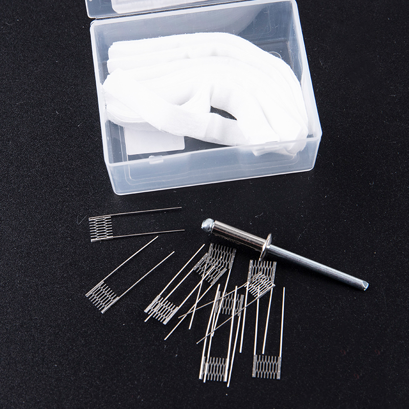 DIY Tool Rebuild Kit Mesh Coil Resistance Wire 0.6-1.2ohm For Nautilus Film AVP. 