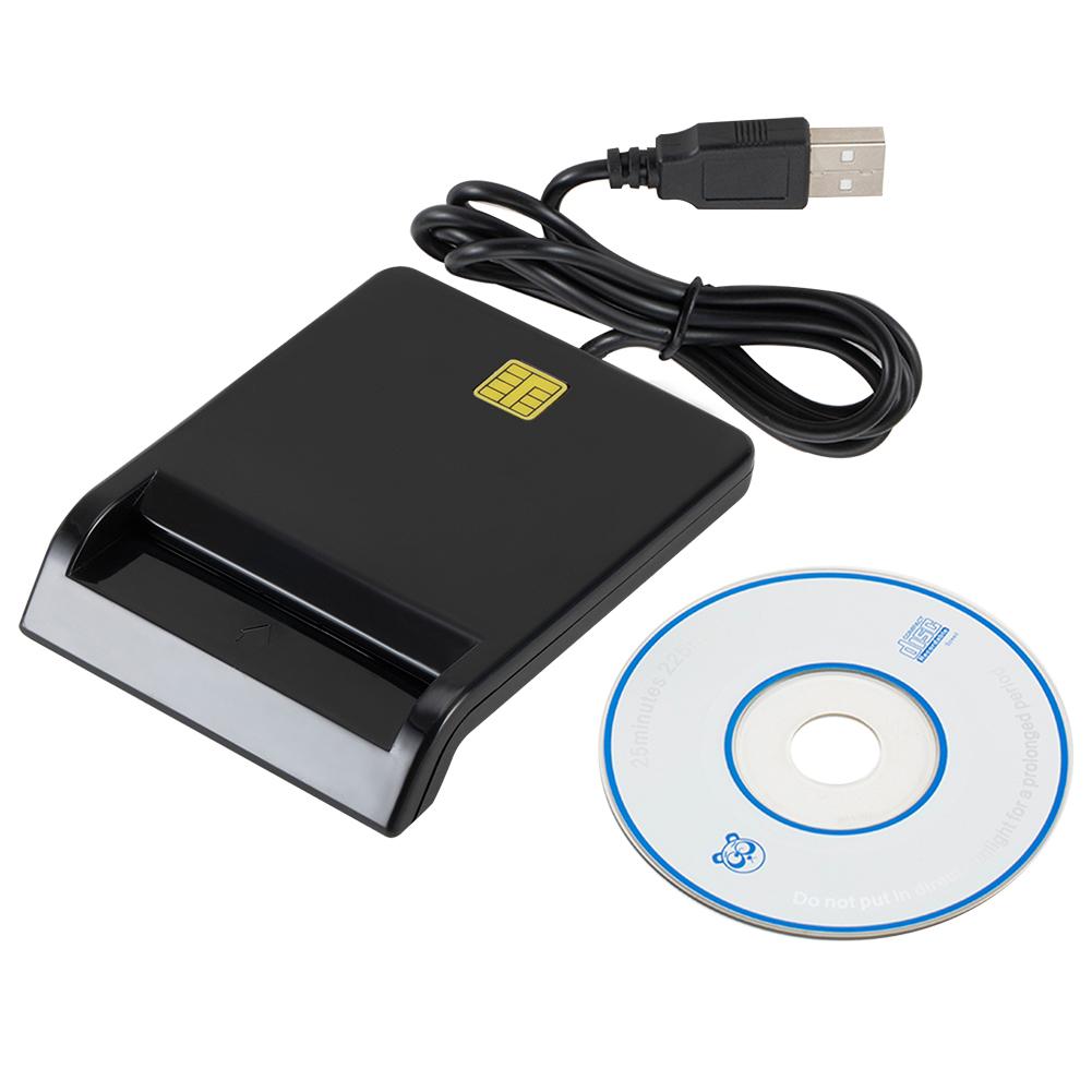 USB SIM Smart Card Reader For Bank Card IC/ID EMV SD TF MMC Cardreaders USB-CCID ISO 7816 for Windows 7 8 10 Linux OS. 
