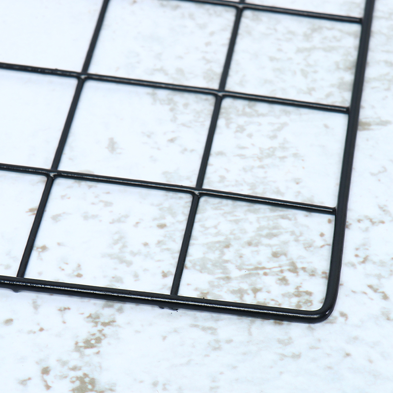 Multi-Function Iron Metal Grid Decor Photo Frame Wall Art Display Mesh. 