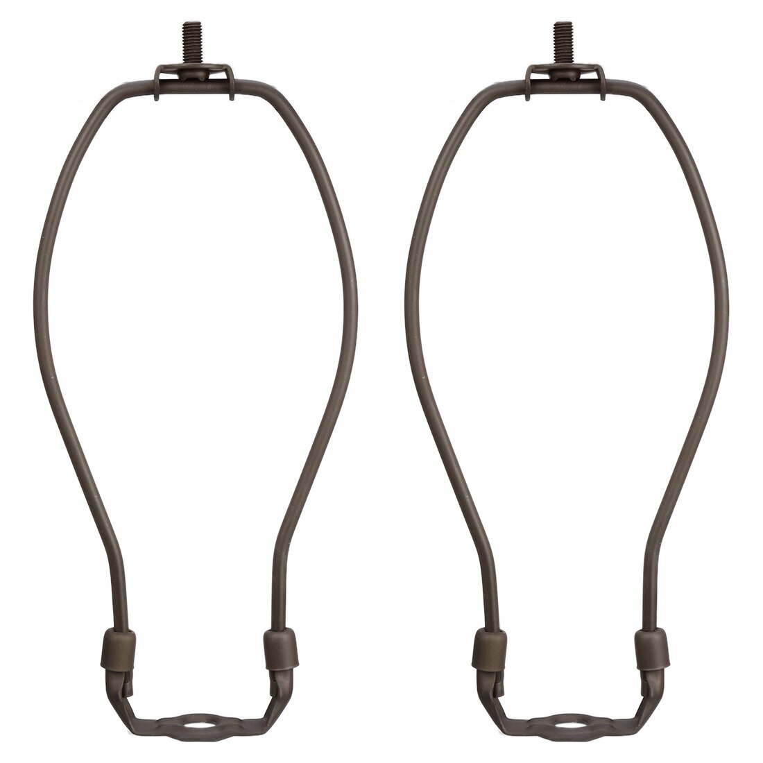 【VisioN Shop】uxcell 1-2 Pcs Lamp Harp Holder Bronze 6 inch Height Table and Floor Lamps Non. 