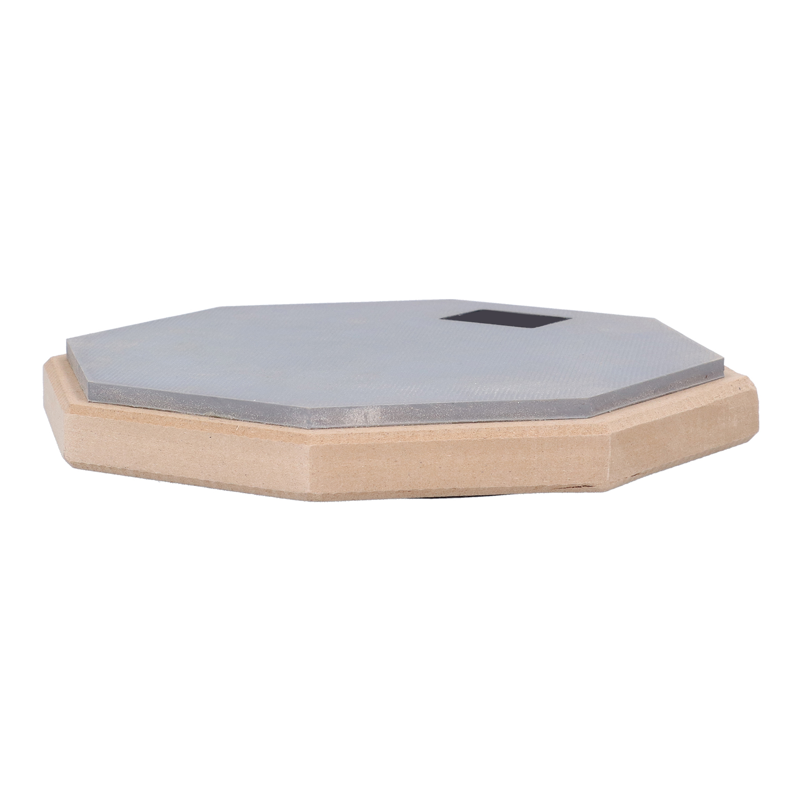 8in Dumb Drum Pad Rubber and Composite Wood Professional Practice Pads Skid Resistance Shock‑Absorbent Adjustable Kit. 