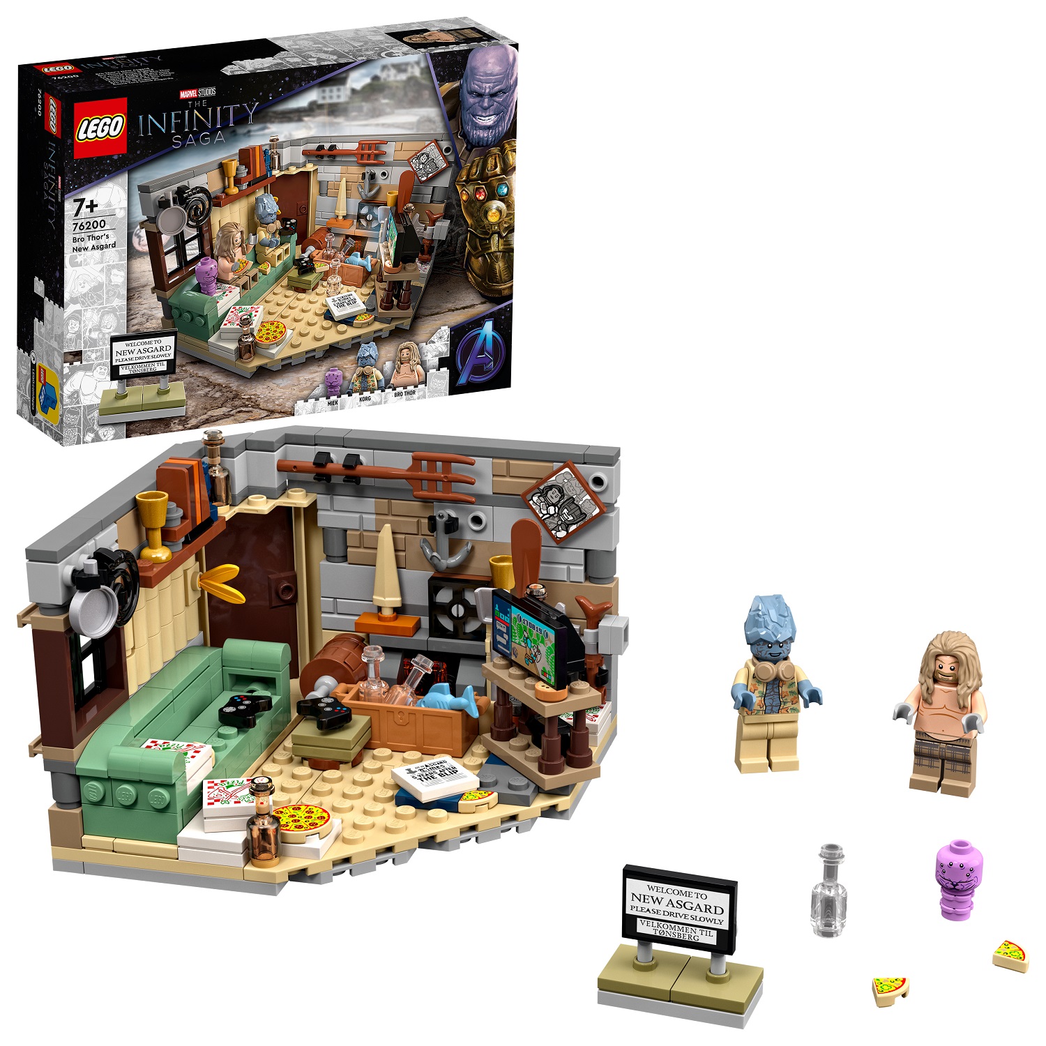LEGO 76200 BRO THOR'S NEW ASGARD