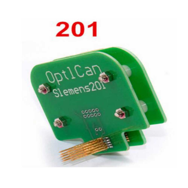 2Pcs/Set BDM Frame Adapter NO.201 EDC16 Optican for Siemens BDM100 EDC16 OBD No.101 for Bosch Probe. 
