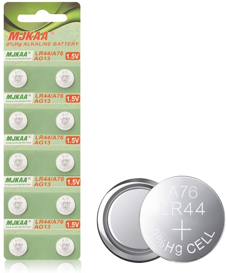 MAXELL44 LR44 Button Battery LR44 Button Cell Battery LR44 Battery 1.5V LR44 Coin Cell Battery A76 Battery 1.5V Battery For Watch Calculator Clock. 