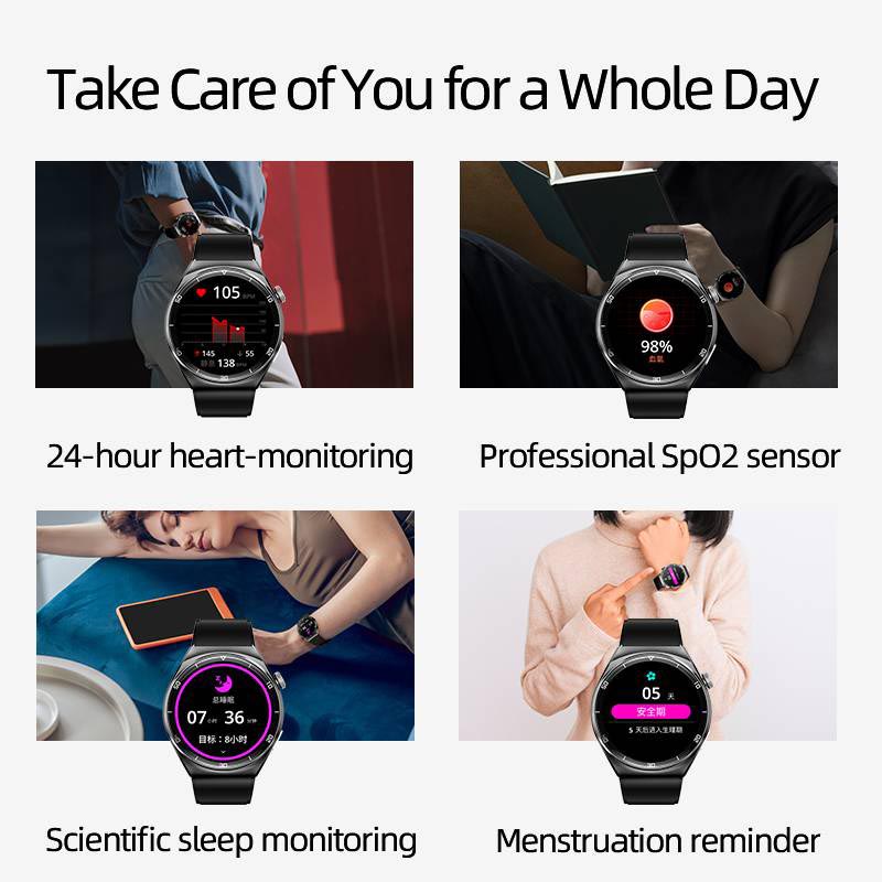 QCY GT 2 Smart Watch Retina Amoled Display. 