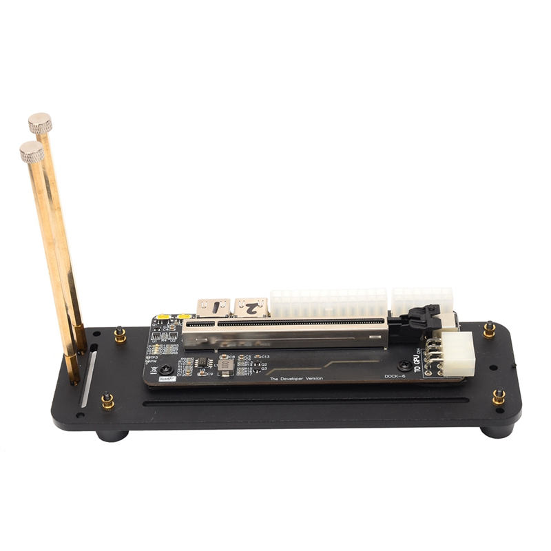 Laptop External Graphics Card EGPU PCI-E 3.0 X16 to M.2 NVMe Extension Cable with Bracket for ITX EGPU Bracket. 