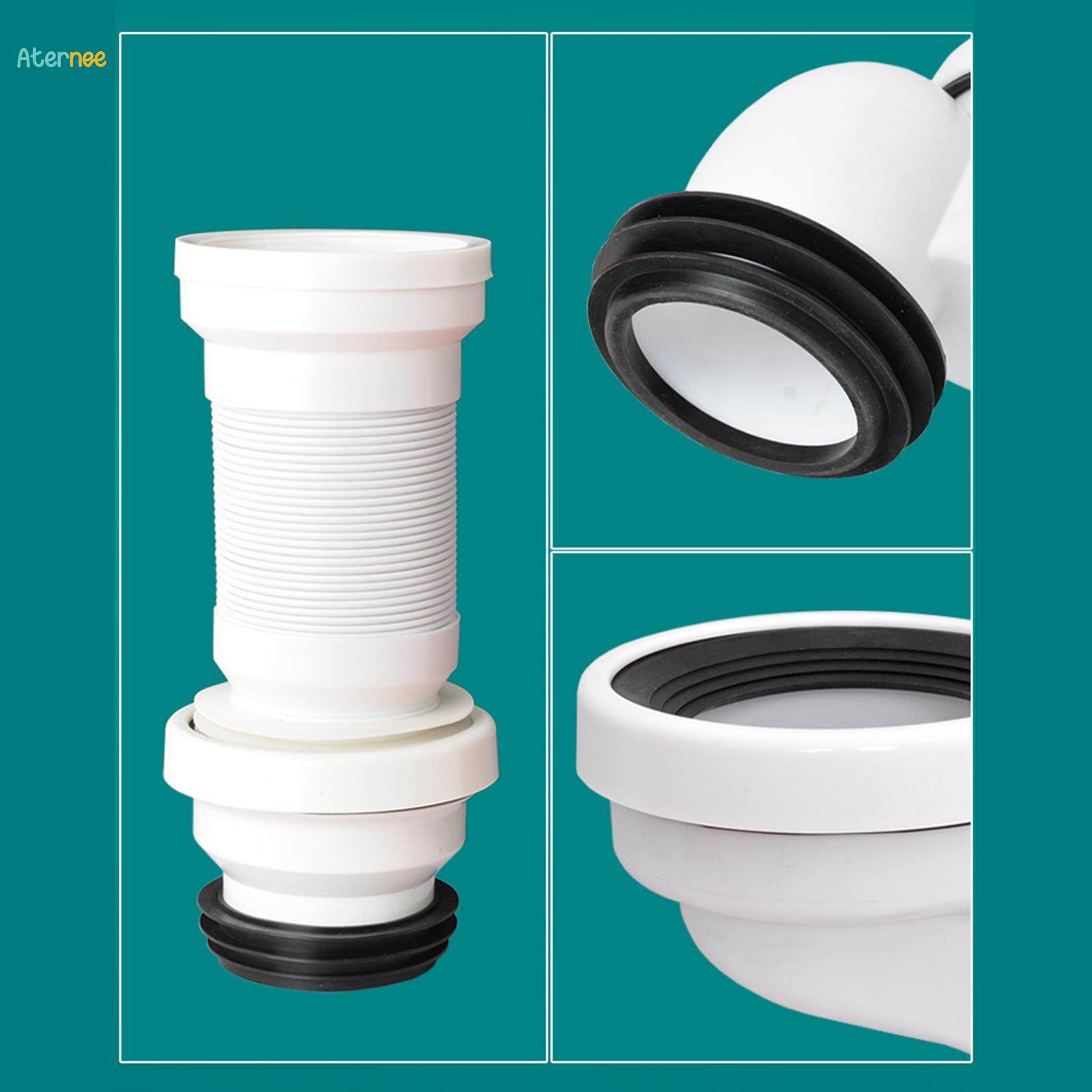 Full Flush Offset Toilet Flange, Offset Hose Connector Change Place Extension PVC Toilet Shifter for Closestool Drain Pipe Repairing Urinals. 
