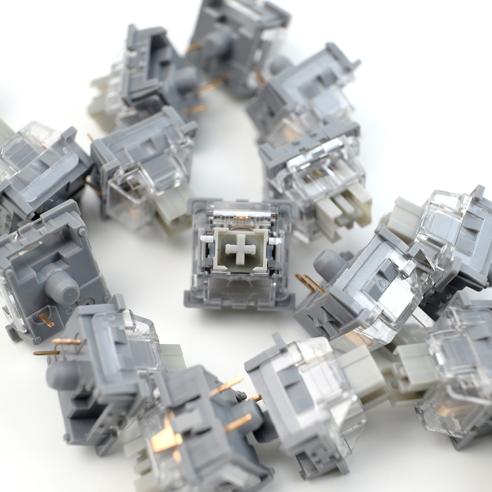 Outemu Switches Lubed Mechanical Keyboard Switch 3Pin Silent Tom Clicky Linear Tactile Milk Jerry Custom Gaming RGB MX Switches. 