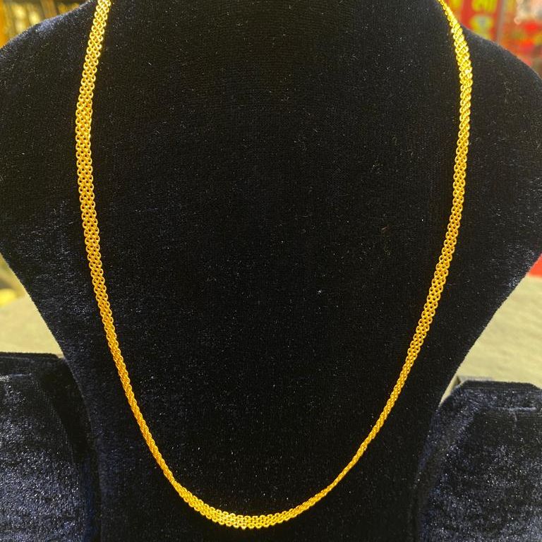 SJ52 Regular Usable Gold Plated Indian Nagin Chain