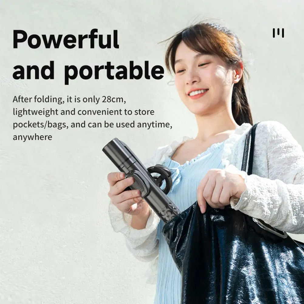 1.24M Wireles Magnetic Portable Selfie Stick Tripod With Remote For Cellphone IPhone 14 13 12 Pro Max For HUAWEI SAMSUNG. 