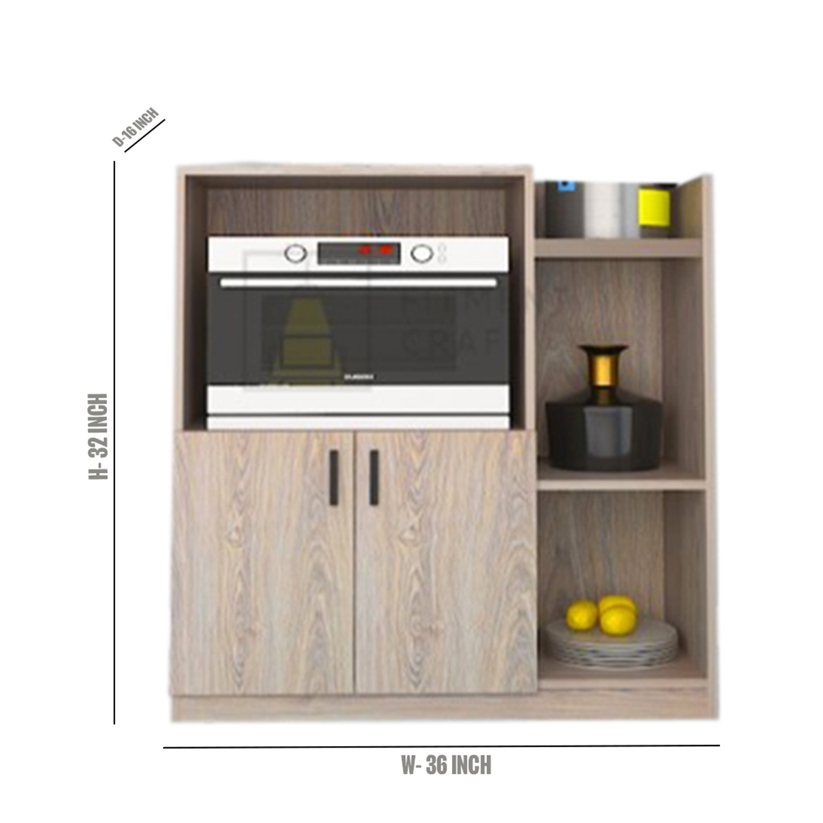 Optimize Your Kitchen Space With The Furnisha Multi-Purpose Kitchen Storage Oven Rack- Perfect For Kitchen Cabinet Organization. 