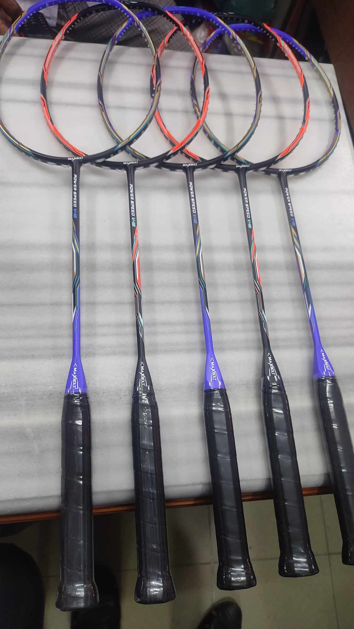 Malaysia Imported Maxbolt Badminton Racket Bat - Imported From Malaysia, This Maxbolt Badminton Racket Bat Ensures Top-Notch Quality And Performance On The Court.. 